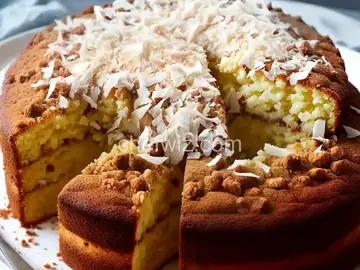 Coconut Easter Cake