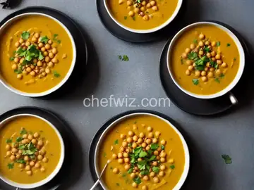 Coconut-Ginger Chickpea Soup