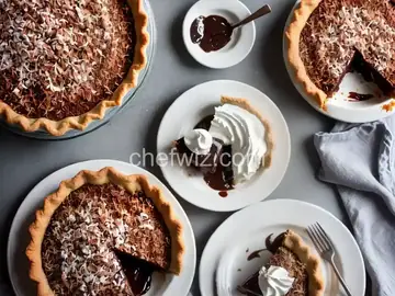 Coconut (Haupia) and Chocolate Pie