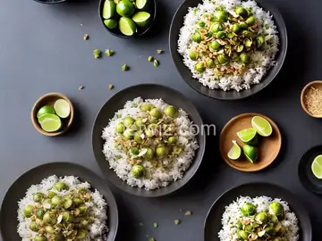 Coconut Rice with Brussels Sprouts from The Love and Lemons Cookbook