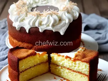 Coconut Sour Cream Cake