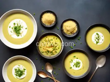 Coconut, Yam, and Leek Soup