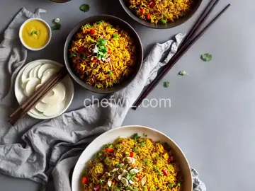 Coconut and Turmeric Fried Rice