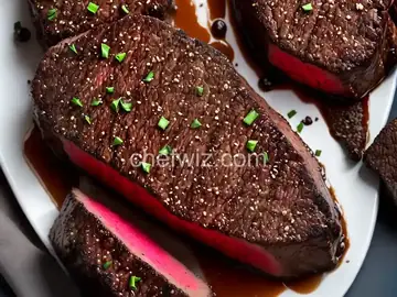 Coffee-Crusted Beef Tenderloin Steak