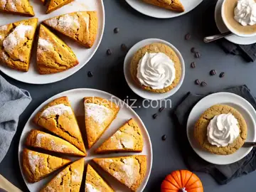 Coffee Shop Pumpkin Scones