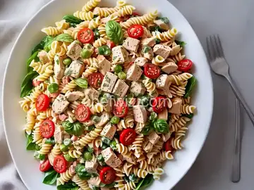 Cold Chicken Pasta Salad