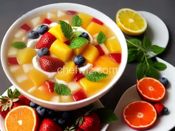 Cold Fruit Explosion Soup