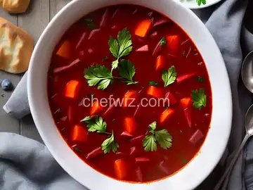 Cold Russian Borscht