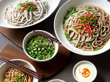 Cold Somen Noodles with Dipping Sauce Recipe