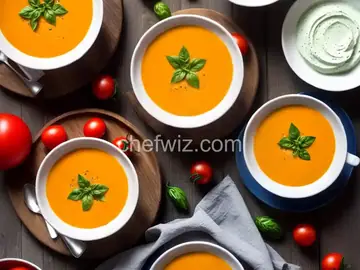 Cold Tomato Cucumber Soup