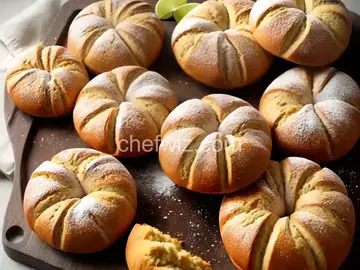 Conchas (Mexican Sweet Bread)