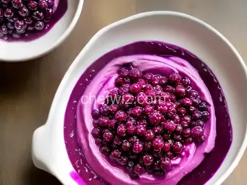 Concord Grape Sorbet (