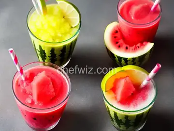 Cool Watermelon Slushes