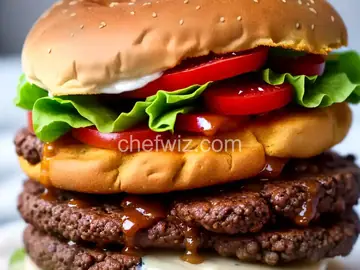 Copycat Carl's Jr. Bacon Western Cheeseburger