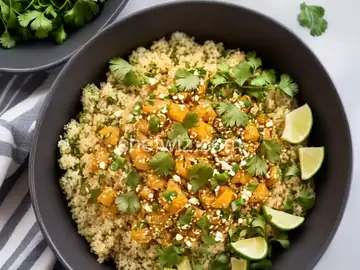 Copycat Cauliflower Rice Bowl with Cilantro