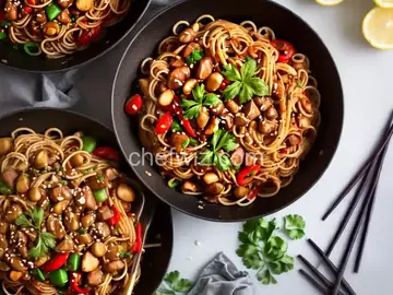 Copycat Kung Pao Spaghetti