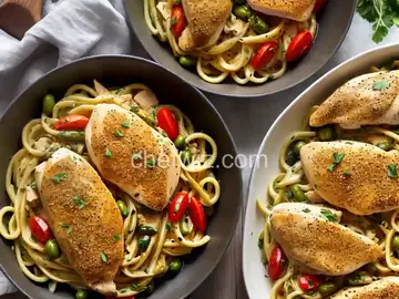 Copycat Olive Garden Chicken Scampi