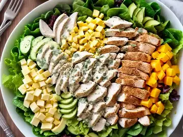 Copycat Panera Green Goddess Cobb Salad With Chicken