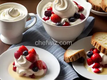 Copycat Ruth Chris's Sweet Cream With Seasonal Berries