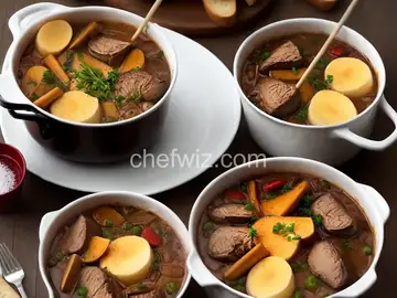 Coq au Vin Broth Fondue