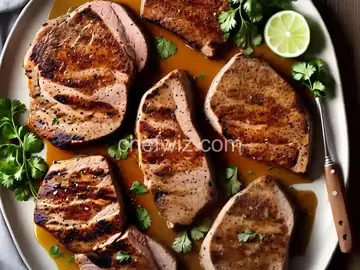 Coriander- and Cumin-Rubbed Pork Chops