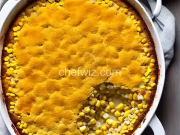Corn Casserole with Cauliflower
