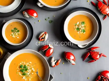 Corn and Crab Bisque