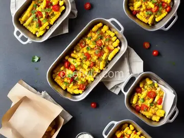 Corn and Tomato Gnocchi Foil Packs