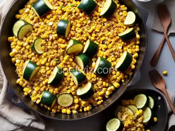 Corn and Zucchini Melody