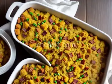 Cornbread-Bacon Stuffing