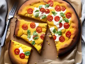 Cornbread Breakfast Pizza