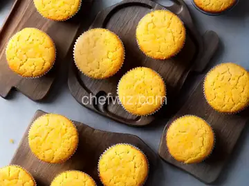 Cornbread Muffins with Cheddar Cheese