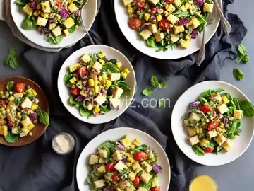 Cornbread Panzanella Salad