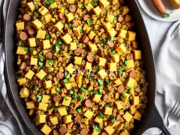 Cornbread Stuffing with Sausage