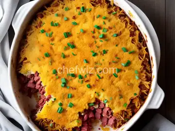 Corned Beef Hash Brown Casserole
