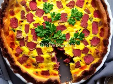 Corned Beef Hash Quiche
