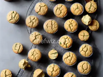 Cornmeal Millet Poppy Seed Muffins