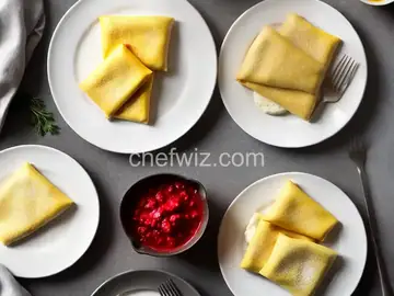 Cottage Cheese Blintzes