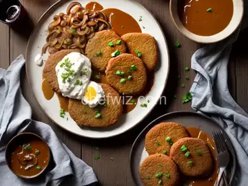 Country Fried Steaks with Sweet Onion Gravy