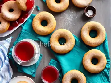 County Fair Style Kool-Aid Drop Doughnuts