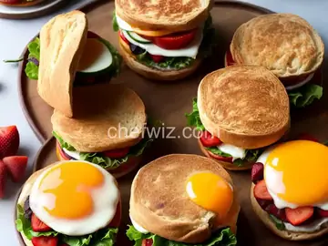 Cowboy Breakfast Sandwiches