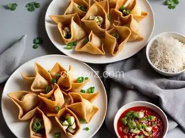 Crab Rangoon With Water Chestnuts