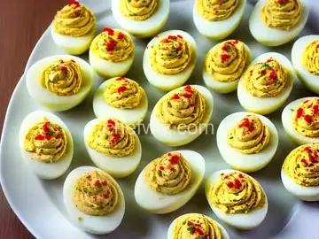 Crab-Stuffed Deviled Eggs