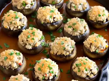 Crab Stuffed Mushrooms II