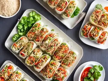 Crab Summer Rolls