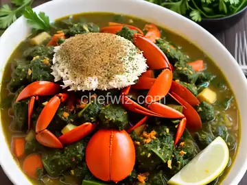 Crab and Callaloo