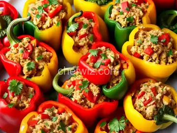 Crab-and-Cheese-Stuffed Mini Peppers
