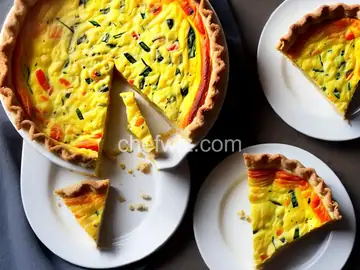 Crab and Swiss Quiche