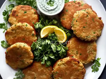 Crabcakes with Zesty Herb Tartar Sauce