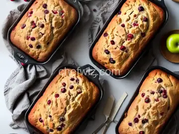 Cranberry Apple Bread